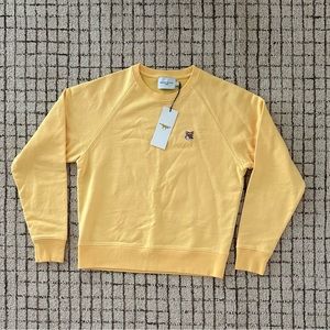 Maison Kitsune - FOX HEAD PATCH ADJUSTED SWEATSHIRT - M